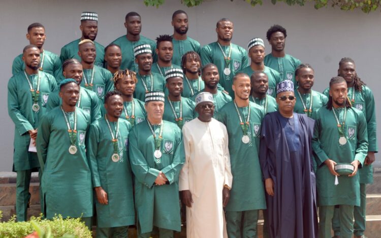 Tinubu honours Super Eagles as Players bag MON, a Flat each, Lands 
