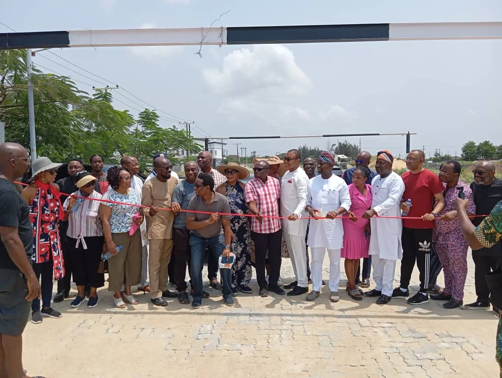 Lekki Community inaugurates Road built through self-help