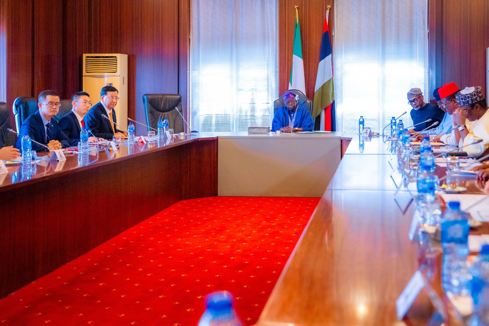 Your Businesses are safe in Nigeria, Tinubu tells Chinese Business Executives