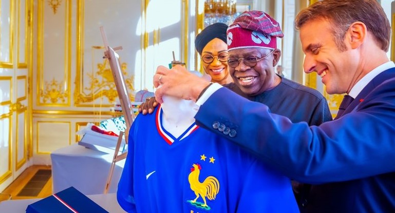 Tinubu sells Nigeria to France, says it's open for Business, easy in, easy out