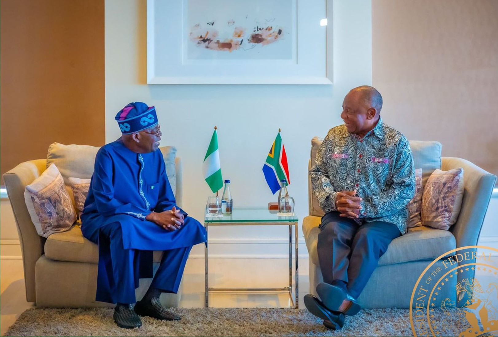 Tinubu leaves France for South Africa, to Co-Chair 11th Bi-National Commission with Ramaphosa