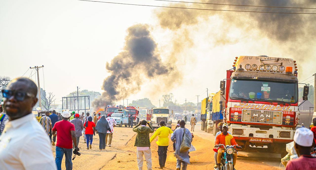 Flee from Oil Tanker Explosion Sites, Tinubu warns Nigerians