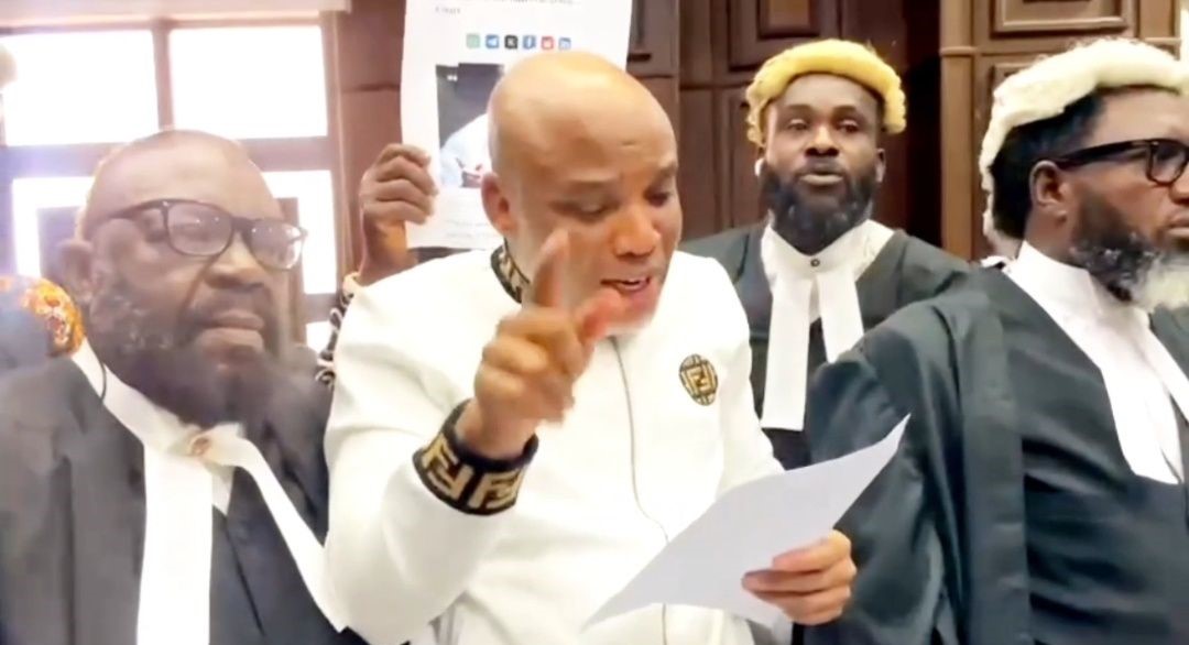 Please forgive me, I was angry, Kanu begs Judge, Prosecutor, others