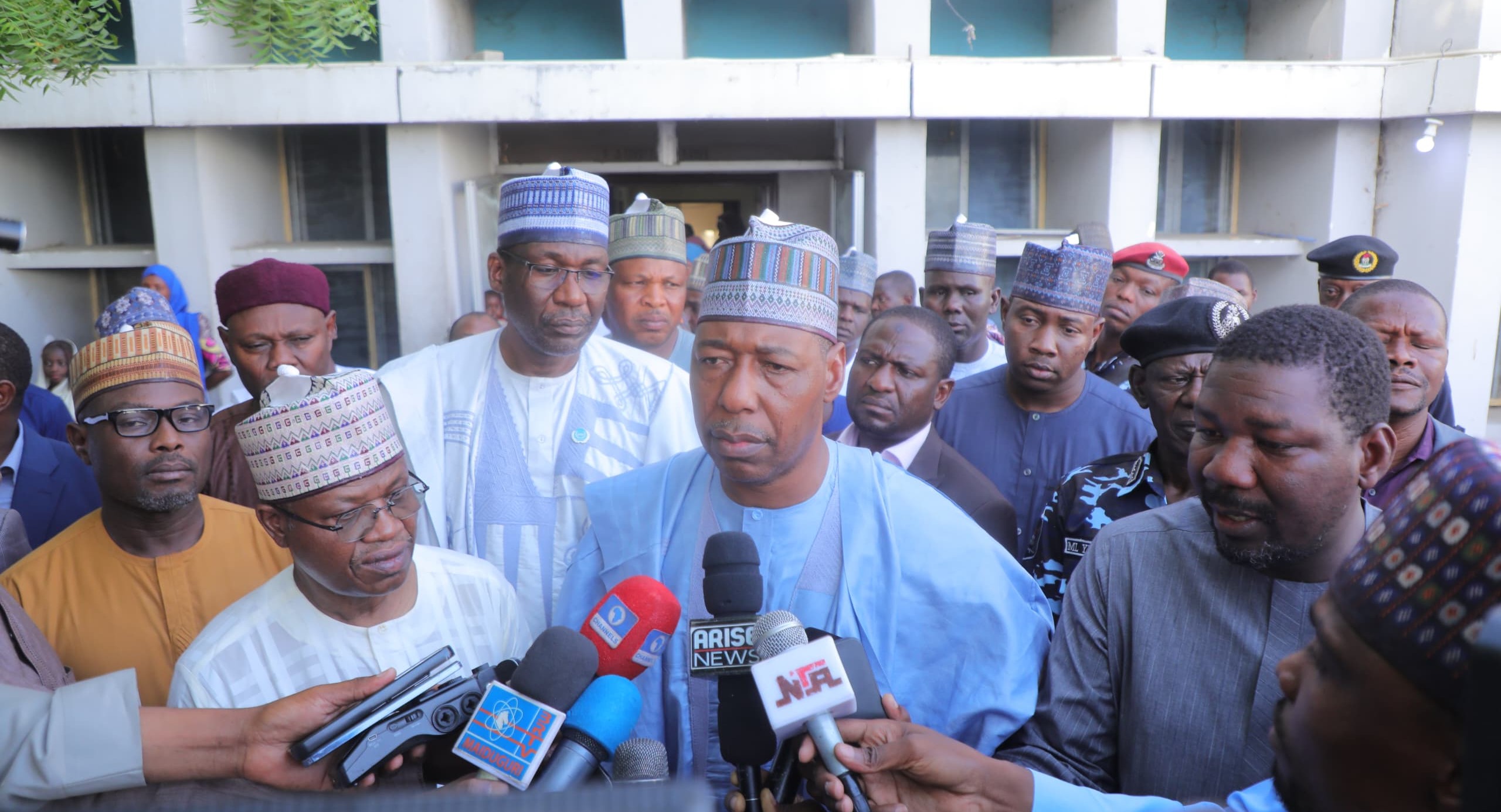 I met with Military Chiefs, receives assurance before Bomb Blast - Borno Governor