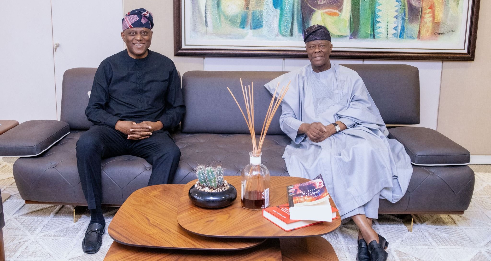 Minister leads CEOs of Financial Institutions, Private Sector, others to 2025 IMF Meeting