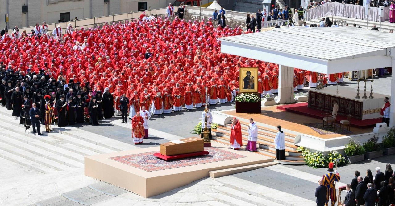 All about the Funeral of first Pope not to be interred in St Peter�s Basilica over a Century