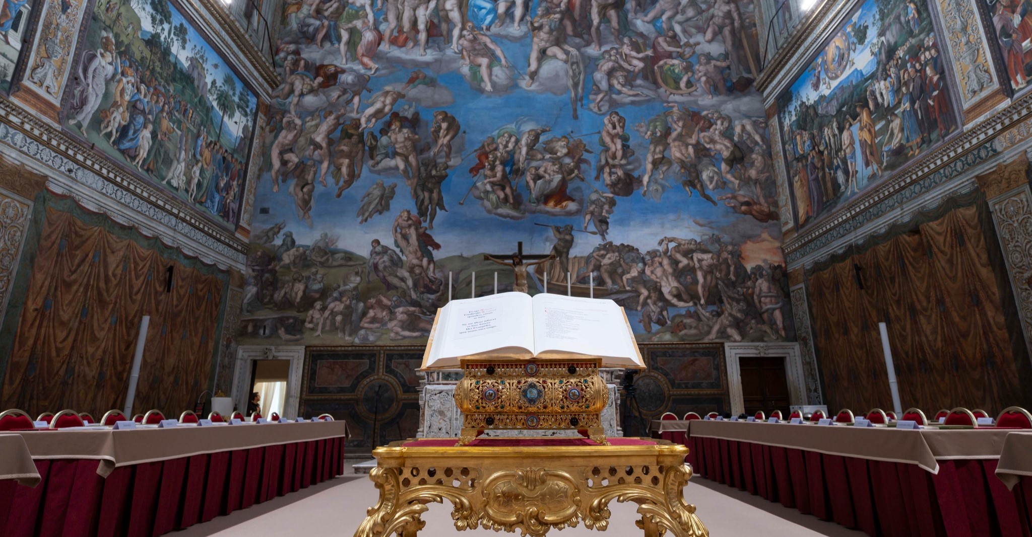 Cardinals gather as Journey to Election of new Pope begins...