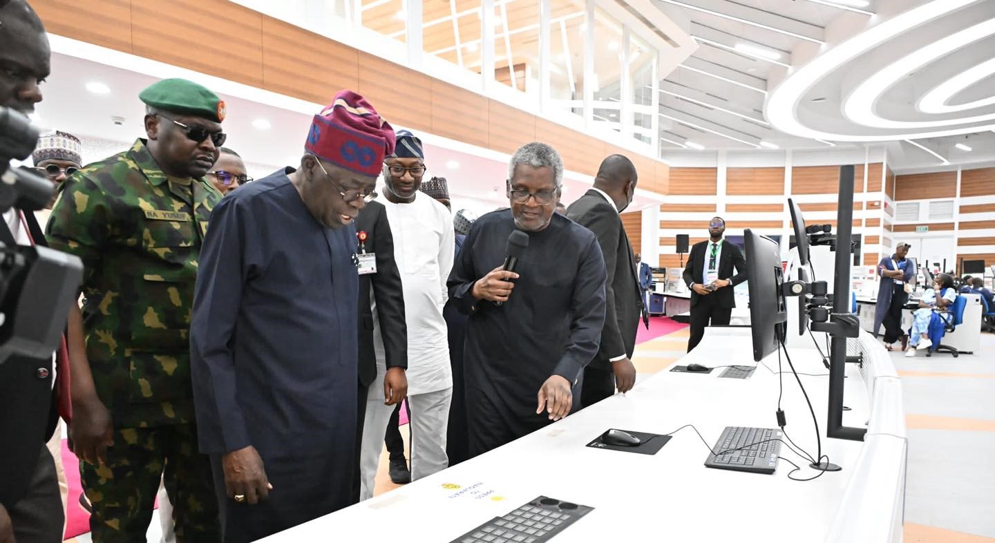 Thank you Aliko for believing in us, says Tinubu at Dangote Refinery