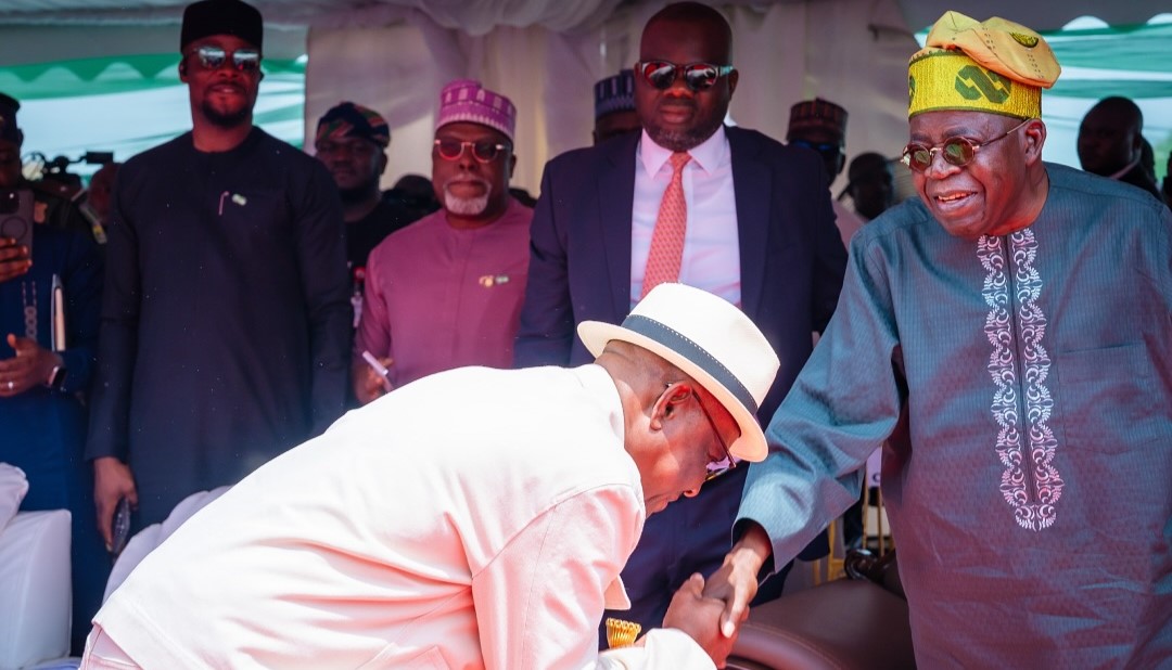 We'll welcome Wike to APC, we enjoy him singing as �e dey sweet us' - Tinubu