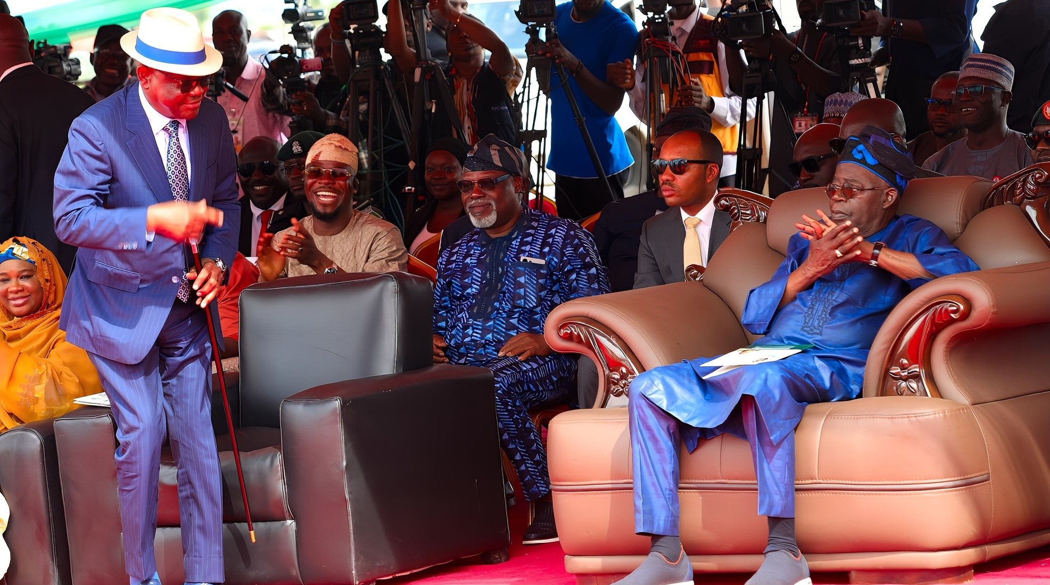 Tinubu on Abuja Road Inauguration: Wike thinking about the People, their Needs 