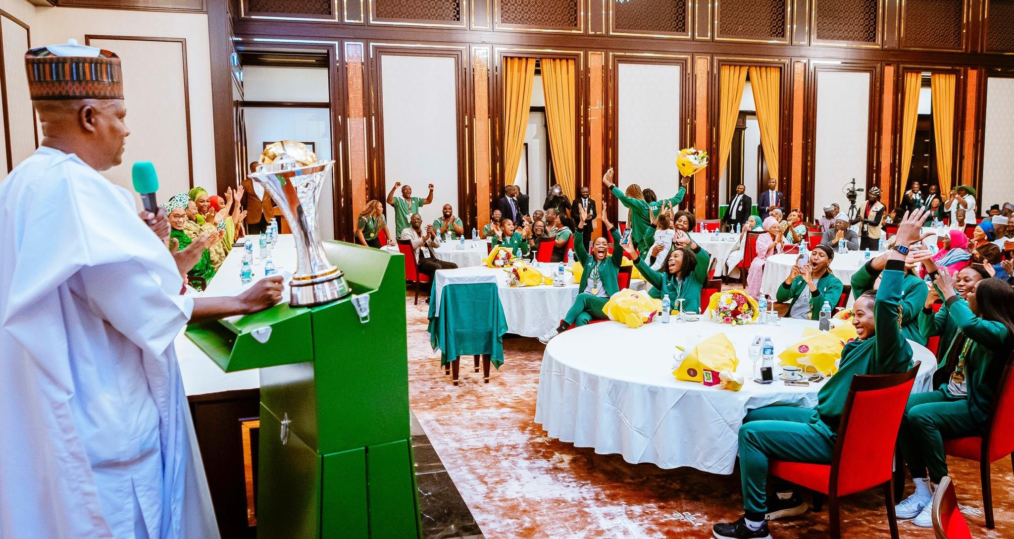 Super Falcons to Basketball Dynasty, Tinubu rains Cash, National Honours, Flats on D'Tigress