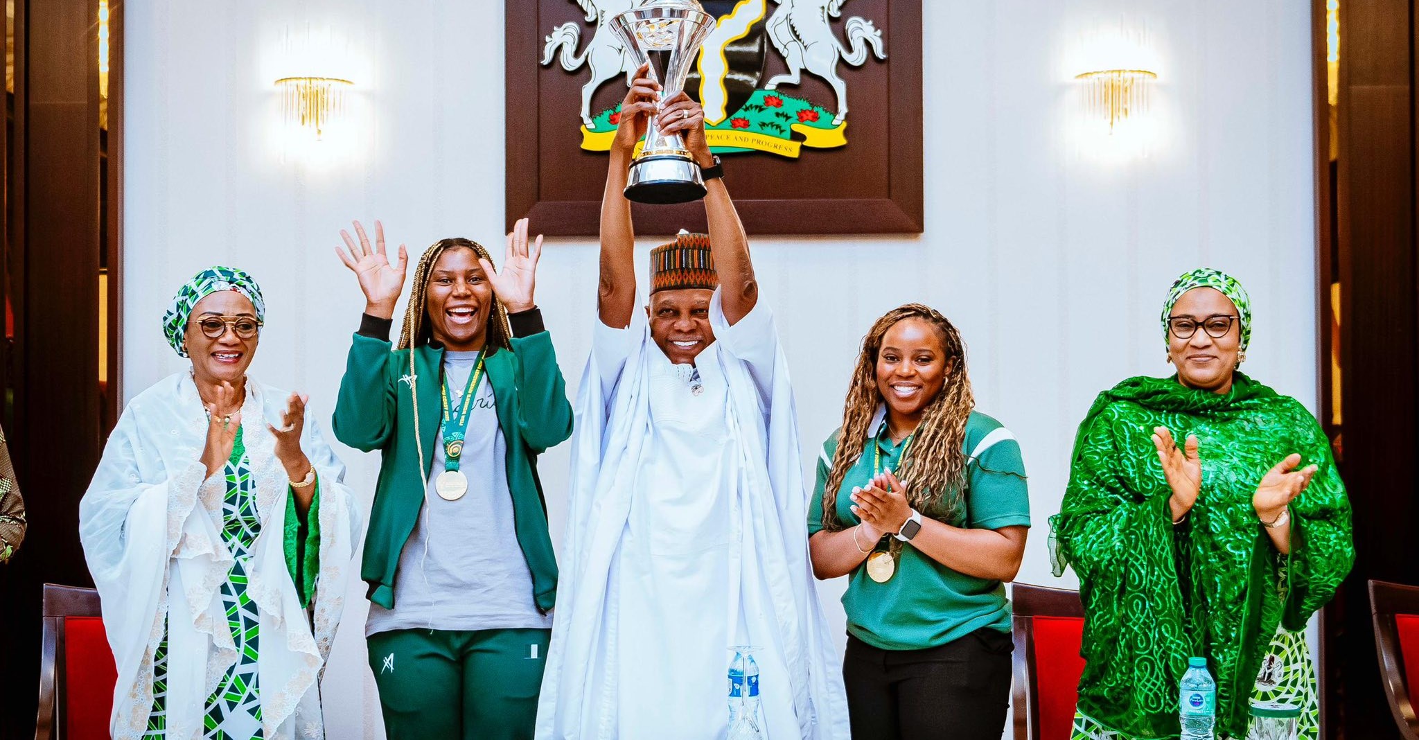 D'Tigress Coach to Tinubu: Thank you for your 'Life-Changing' Reward 