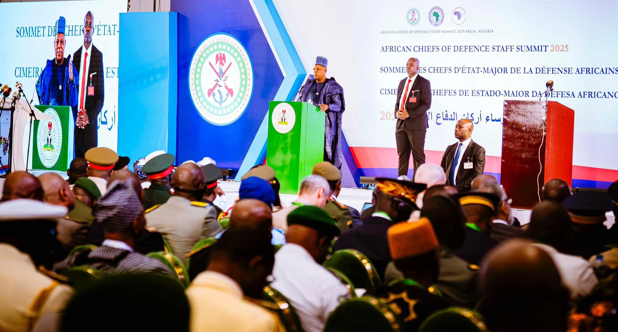 Tinubu to African Chiefs of Defence Staff: Let's share Intelligence, Coordinated Action to fight Insecurity