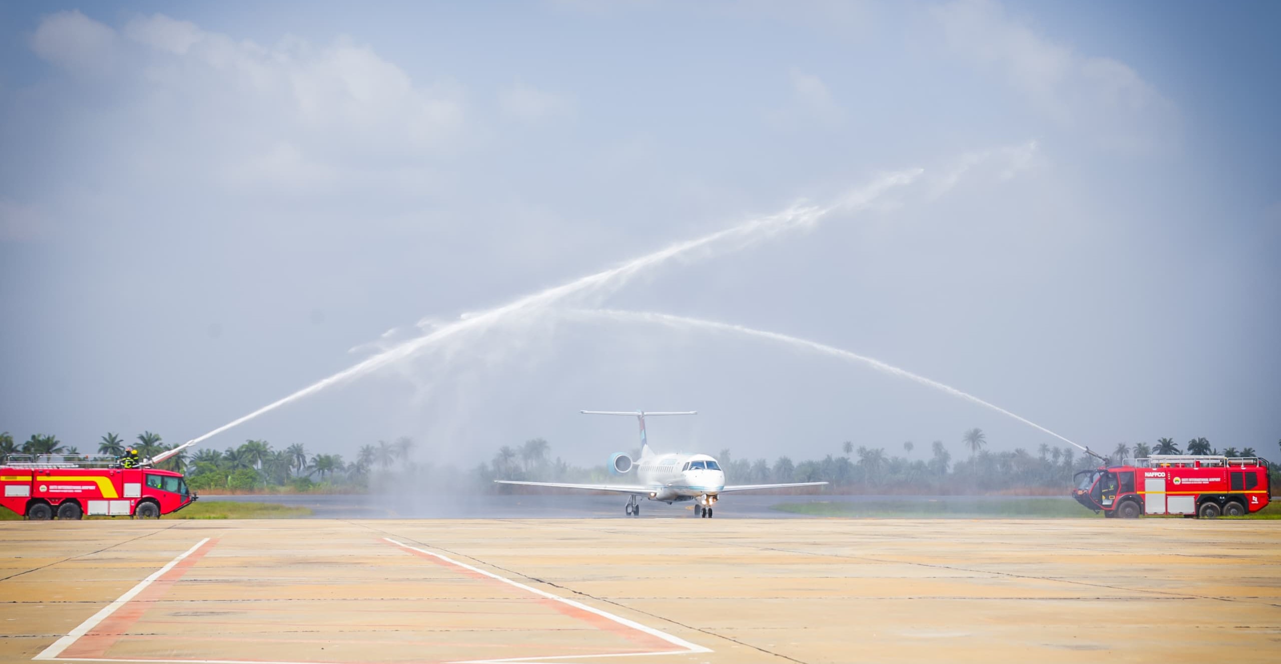 Over N49bn expended on Airport Project as First Commercial Flight lands in Ekiti