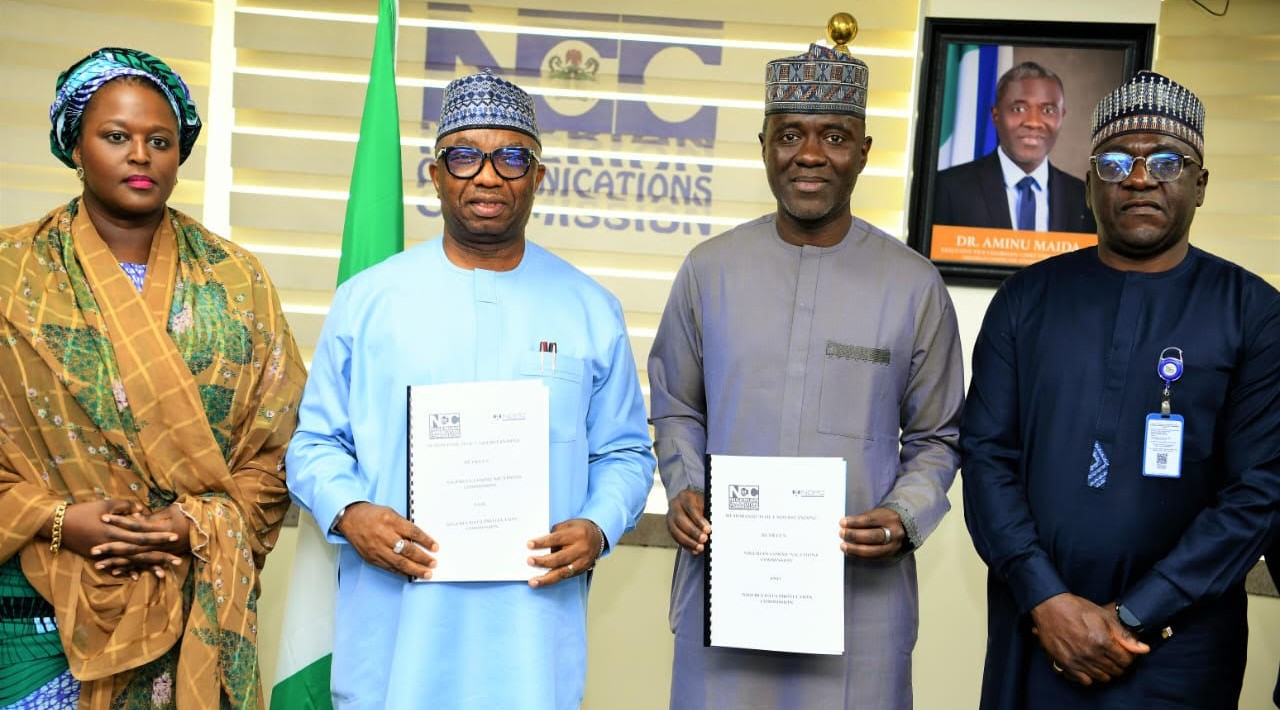 NCC, NDPC seal MoU to advance Data Protection in Nigeria’s Telecom Industry