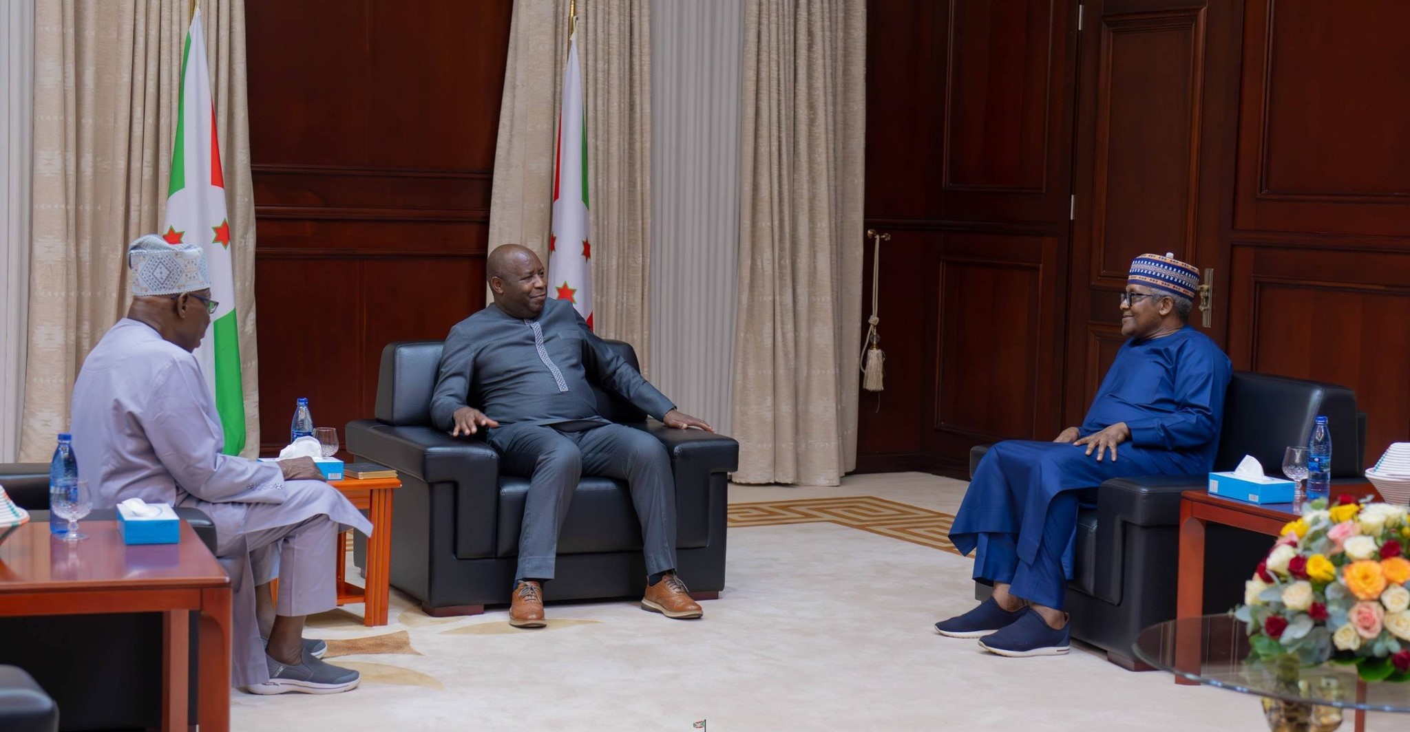 Dangote pursues Investment Opportunities in Burundi, meets with President Ndayishimiye