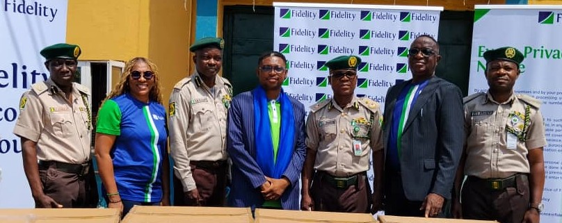 Fidelity Bank donates Essential Items to Ikoyi Correctional Centre